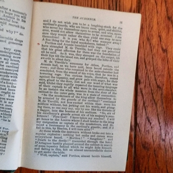 Old Three Musketeers Book - Picture 3 of 3